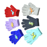 Maxbell Kids Winter Gloves Winter Warm Stretchy Mitten Knit Gloves Washable Child