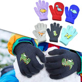 Maxbell 12x Thick Warm Knitted Gloves Walking Playing Kids Running Gloves Winter