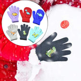Maxbell 12x Thick Warm Knitted Gloves Walking Playing Kids Running Gloves Winter