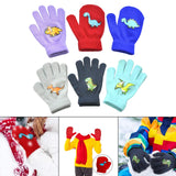 Maxbell 12x Thick Warm Knitted Gloves Walking Playing Kids Running Gloves Winter
