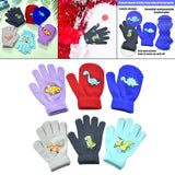 Maxbell 12x Thick Warm Knitted Gloves Walking Playing Kids Running Gloves Winter