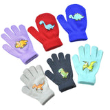 Maxbell 12x Thick Warm Knitted Gloves Walking Playing Kids Running Gloves Winter