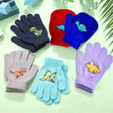 Maxbell 12x Thick Warm Knitted Gloves Walking Playing Kids Running Gloves Winter