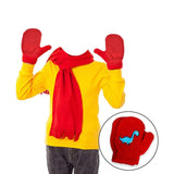 Maxbell 12x Thick Warm Knitted Gloves Walking Playing Kids Running Gloves Winter