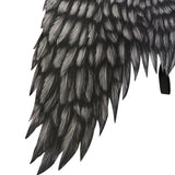 Maxbell 2xNon Woven Fabric Angel Wings Mardi Gras Halloween Cosplay Costume Props Black