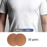 Maxbell 6x30 Pair Chest Covers Nip Protector Sticker Patch for Men Nip Hide Nip Guard Dark Skin