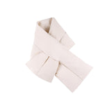 Maxbell Warm Down Scarf Neutral Comfortable Simple Fashion for Trip Climbing Fishing Apricot - Aladdin Shoppers