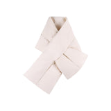 Maxbell Warm Down Scarf Neutral Comfortable Simple Fashion for Trip Climbing Fishing Apricot - Aladdin Shoppers
