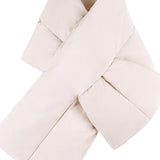 Maxbell Warm Down Scarf Neutral Comfortable Simple Fashion for Trip Climbing Fishing Apricot - Aladdin Shoppers
