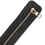 Maxbell 4xHandbag Zipper Purse Making Arts DIY Handmade for Fixing Sewing Fasteners Black
