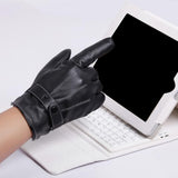 Maxbell Women Thermal Gloves Touch Screen Fall Outdoor PU for Biking Fishing Driving - Aladdin Shoppers