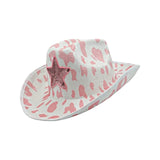 Maxbell 4xNovelty Cowgirl Hat Party Hat Cowboy Hat for Pretend Play Festivals Costume