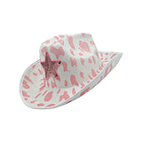 Maxbell 4xNovelty Cowgirl Hat Party Hat Cowboy Hat for Pretend Play Festivals Costume