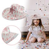 Maxbell 2xNovelty Cowgirl Hat Party Hat Cowboy Hat for Pretend Play Festivals Costume