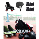 Maxbell Skating Bag Ice Skating Shoulder Strap Adjustable Outdoor Roller Blue - Aladdin Shoppers