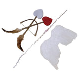 Maxbell Newborn Baby Photography Props Angel Outfits Headdress for Birthday Decor