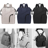 Maxbell Travel Diaper Bag Tote Shoulder Backpack Large Capacity Reinforced Stitching skin