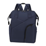 Maxbell Travel Diaper Bag Tote Shoulder Backpack Large Capacity Reinforced Stitching blue