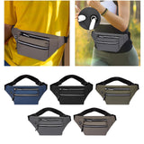 Maxbell Waist Bag Fanny Pack Fashion Purse Hands Free for Riding Shopping Climbing Blue - Aladdin Shoppers