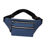 Maxbell Waist Bag Fanny Pack Fashion Purse Hands Free for Riding Shopping Climbing Blue - Aladdin Shoppers
