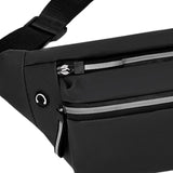 Maxbell Waist Bag Fanny Pack Fashion Purse Hands Free for Riding Shopping Climbing Black - Aladdin Shoppers