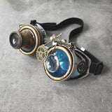 Maxbell 3xFashion Steampunk Goggles Eyewear Men Props Punk Colored Glasses