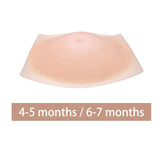 Maxbell Women Silicone False Belly Artificial for Costume Cosplay Film Props Actor Four to Five Month