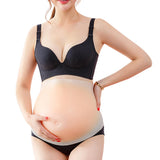 Maxbell Women Silicone False Belly Artificial for Costume Cosplay Film Props Actor Six to Seven Months
