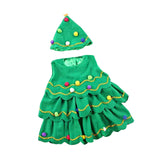 Maxbell Children Cosplay Set Xmas Tree Clothes Decoration Dress up Photo Props Height 100cm