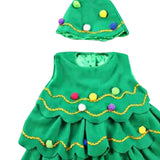 Maxbell Children Cosplay Set Xmas Tree Clothes Decoration Dress up Photo Props Height 120cm