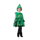Maxbell Children Cosplay Set Xmas Tree Clothes Decoration Dress up Photo Props Height 130cm