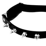 Maxbell 6xLeg Garter Belt Leg Harness Thigh Garter for Fancy Dress Cosplay Halloween Style C