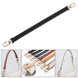 Maxbell 2xShoulder Bag Strap Handle Replacement Lobster Clasp Supplies Accessories Black
