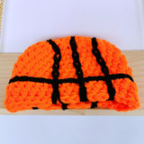 Maxbell 2 Pieces Newborn Basketball Crochet Costume Infant Kids Costumes Photo Props