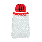 Maxbell 2 Pieces Newborn Basketball Crochet Costume Infant Kids Costumes Photo Props