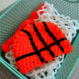 Maxbell 2 Pieces Newborn Basketball Crochet Costume Infant Kids Costumes Photo Props