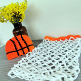 Maxbell 2 Pieces Newborn Basketball Crochet Costume Infant Kids Costumes Photo Props