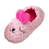 Maxbell Adorable Animal Kid House Slippers Girls Slip On Shoes Warm Winter Soft 14.5cm