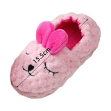 Maxbell Adorable Animal Kid House Slippers Girls Slip On Shoes Warm Winter Soft 15.5cm