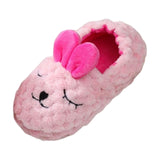 Maxbell Adorable Animal Kid House Slippers Girls Slip On Shoes Warm Winter Soft 15.5cm