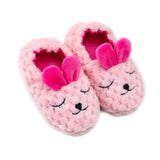 Maxbell Adorable Animal Kid House Slippers Girls Slip On Shoes Warm Winter Soft 17.5cm