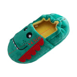 Maxbell Dinosaur Shaped Slippers Soft Indoor Unisex Kids Boys Warm Shoes 14.5cm