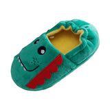 Maxbell Dinosaur Shaped Slippers Soft Indoor Unisex Kids Boys Warm Shoes 15.5cm