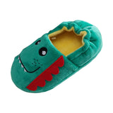 Maxbell Dinosaur Shaped Slippers Soft Indoor Unisex Kids Boys Warm Shoes 15.5cm