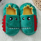 Maxbell Dinosaur Shaped Slippers Soft Indoor Unisex Kids Boys Warm Shoes 19.5cm