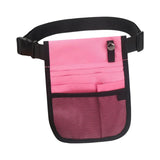 Maxbell 2xPortable Nurse Organizer Belt Waist Bag Nursing Tool Bag Pouch Storage Pink