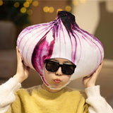 Maxbell 2xOnion Hat Dress Soft Food Headdress Novelty for Birthday Cosplay Party