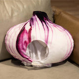 Maxbell 2xOnion Hat Dress Soft Food Headdress Novelty for Birthday Cosplay Party
