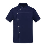 Maxbell 2xChef Coat Jacket Waiter Waitress Apparel for Food Service Kitchen Bakery L