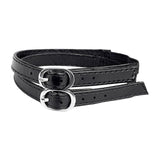 Maxbell 5xShoe Strap Holder with Buckle Shoelace Accessories Anti Loose for Women Lady matt black